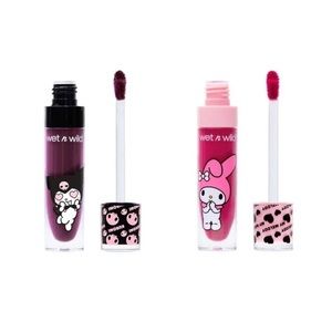 Wet n Wild My Melody + Kuromi Liquid Matte Lip Color Set